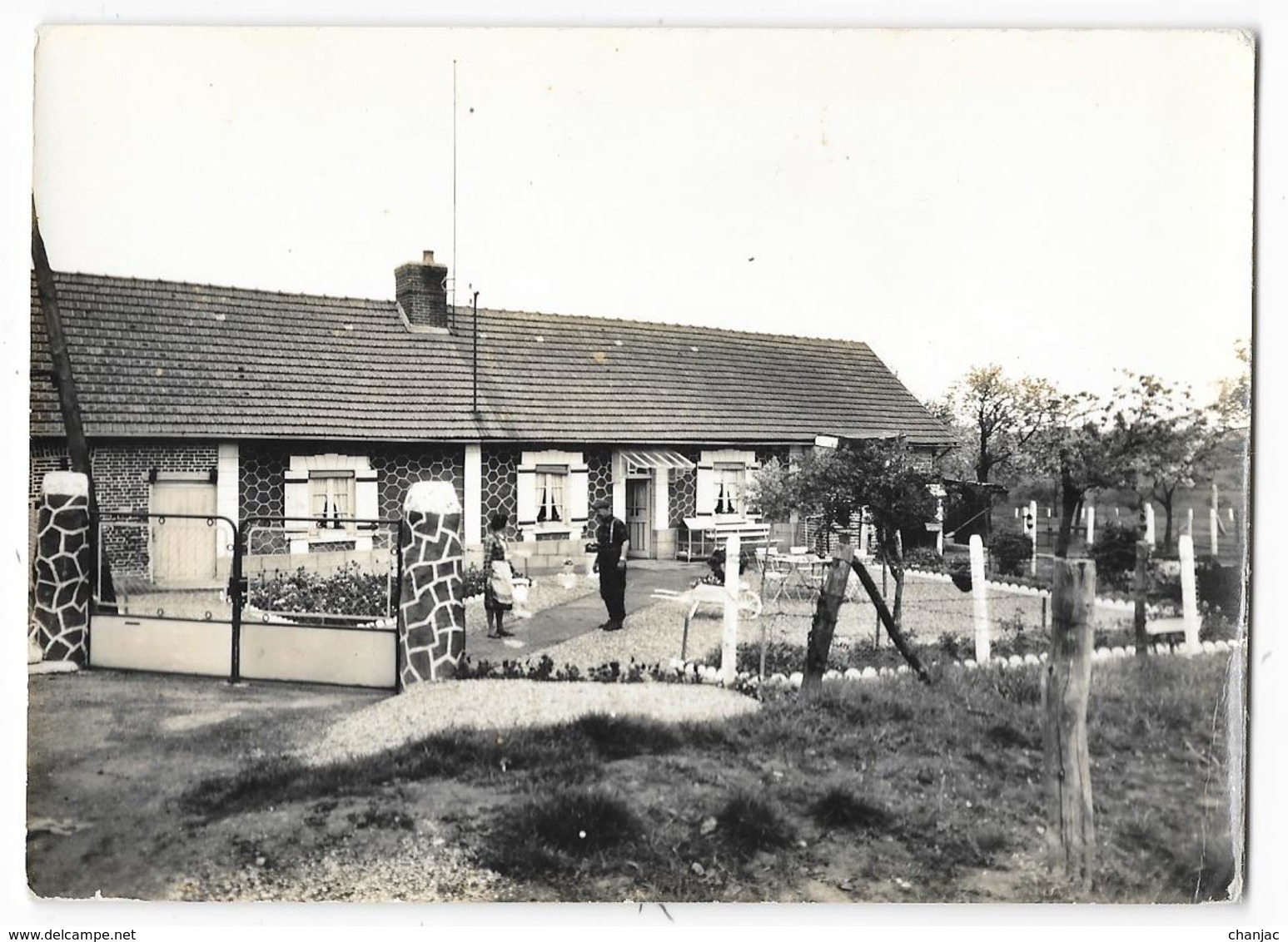 Cpsm: 27 LE COUDRAY EN VEXIN (ar. Les Andelys) Les Gaudinettes (Carte Photo Animée) - Autres & Non Classés