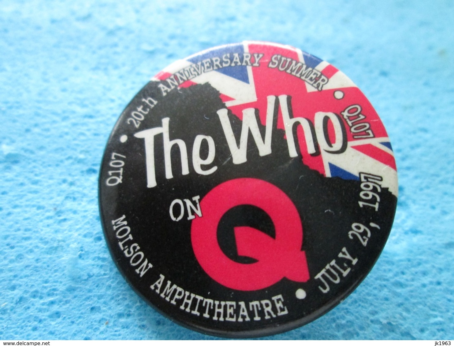 THE WHO, ROCK BAND, BADGE - Andere Producten