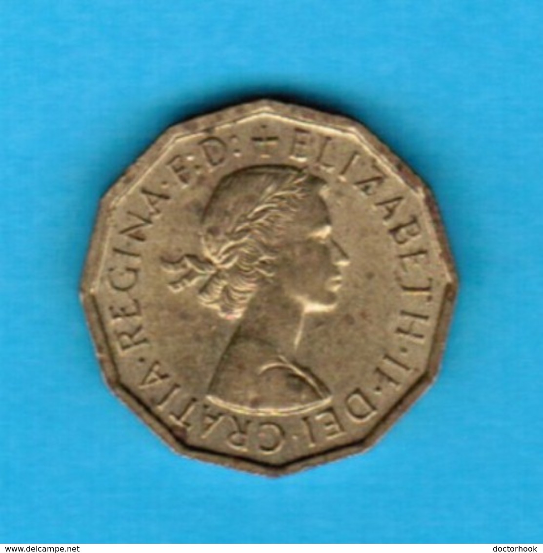 GREAT BRITAIN  3 PENCE 1962 (KM # 900) #5251 - F. 3 Pence