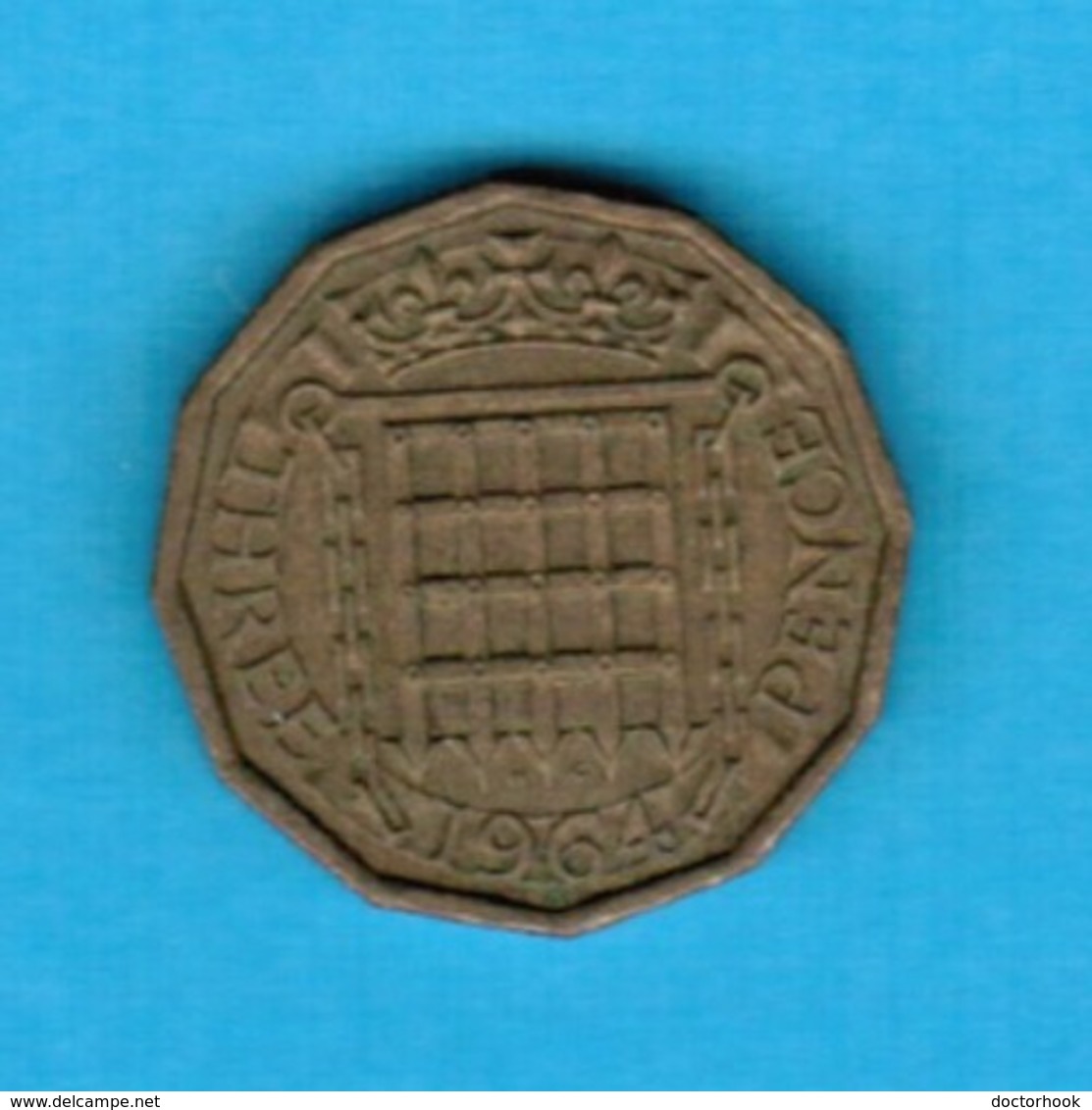GREAT BRITAIN  3 PENCE 1964 (KM # 900) #5252 - F. 3 Pence