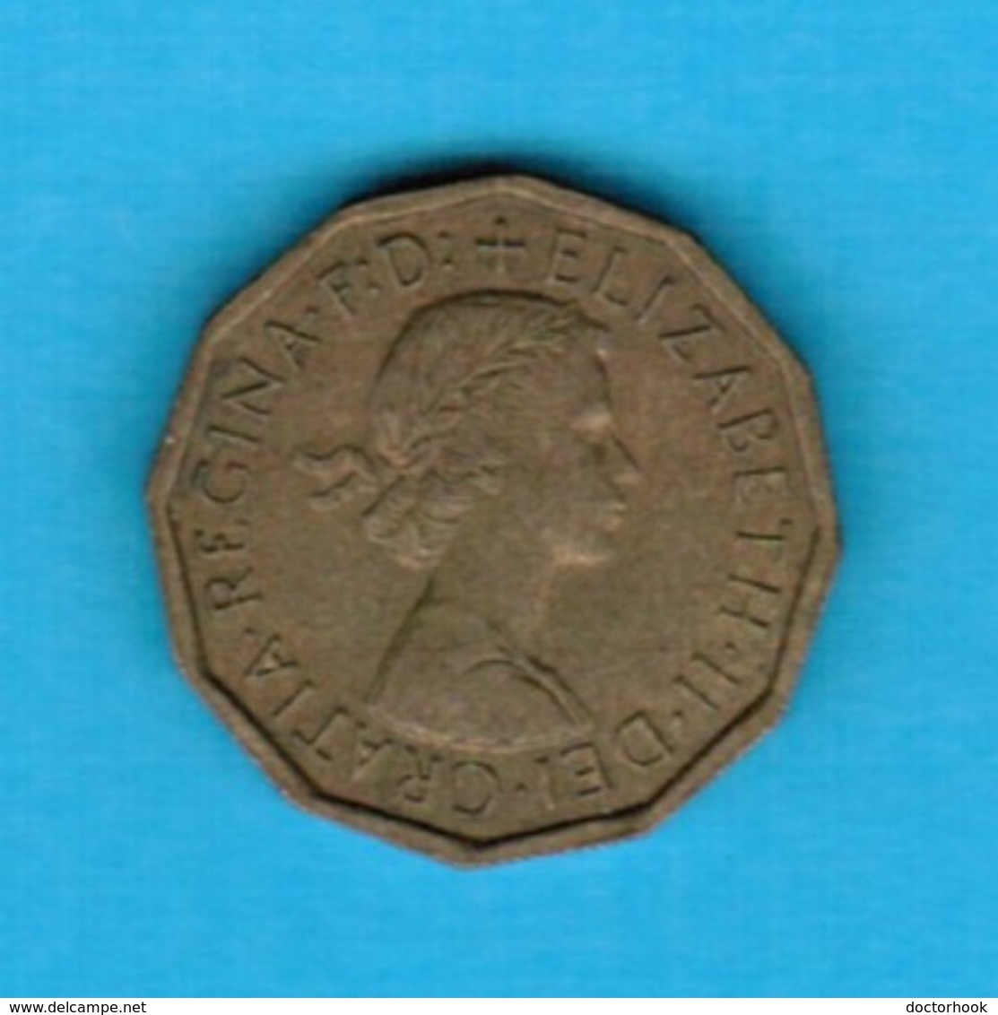 GREAT BRITAIN  3 PENCE 1964 (KM # 900) #5252 - F. 3 Pence
