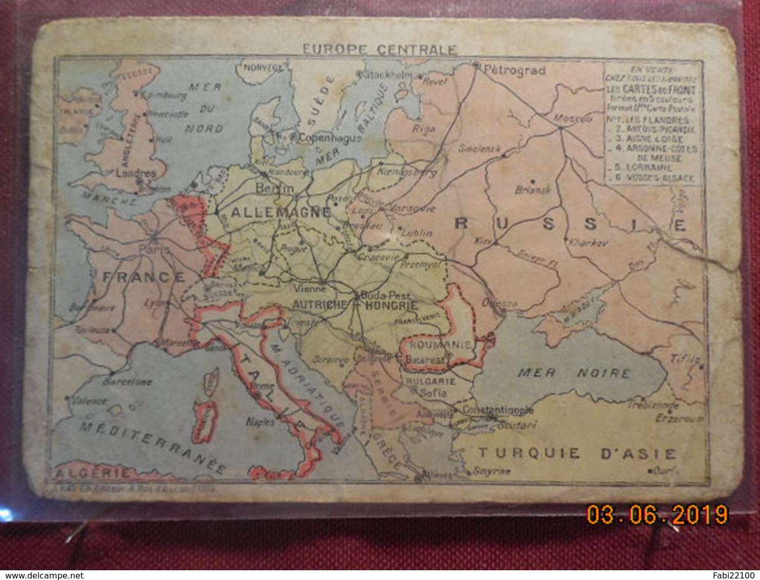 Carte De Correspondance Avec Carte Au Dos - Lettres & Documents