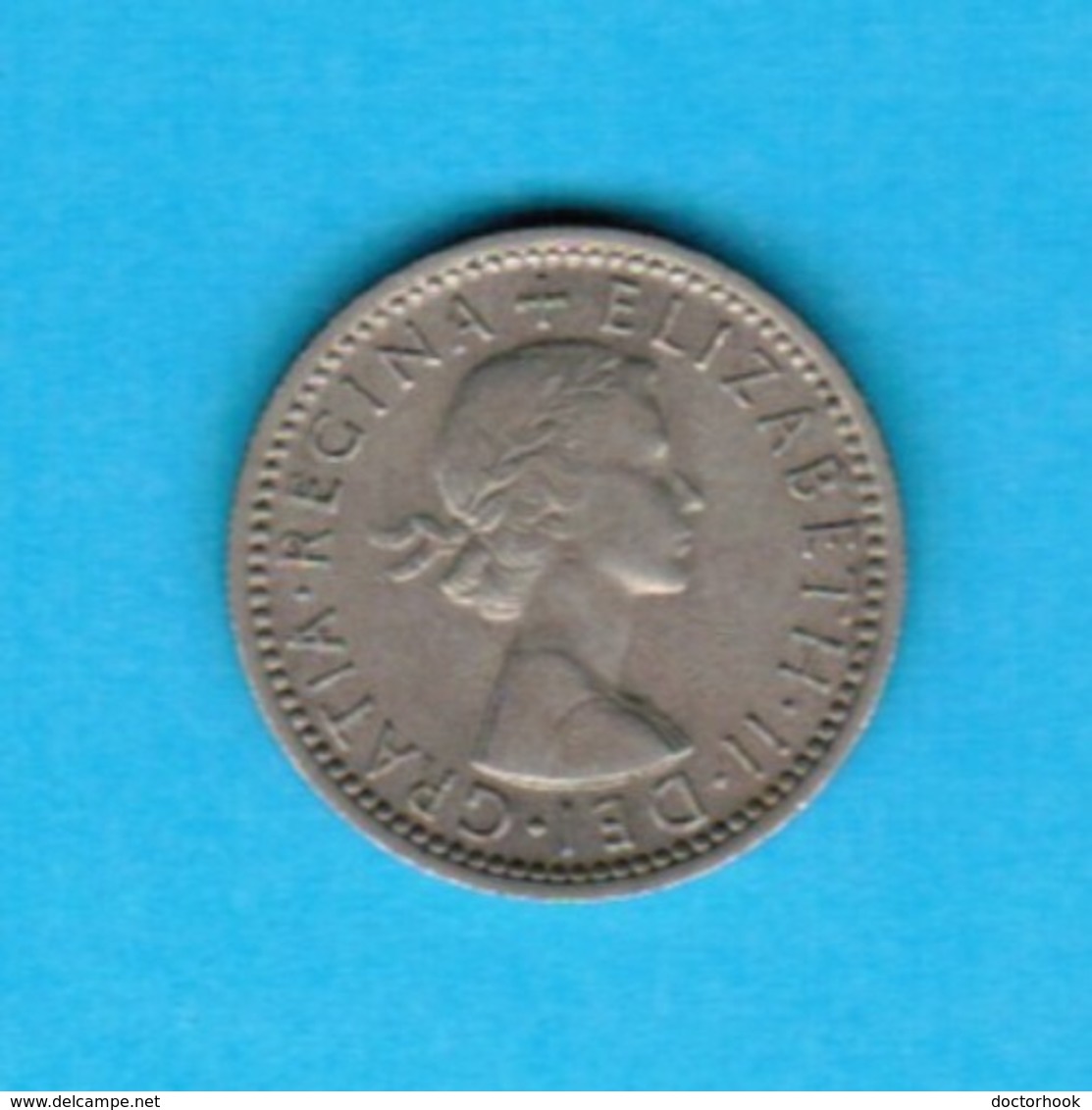 GREAT BRITAIN  6 PENCE 1958 (KM # 903) #5254 - H. 6 Pence