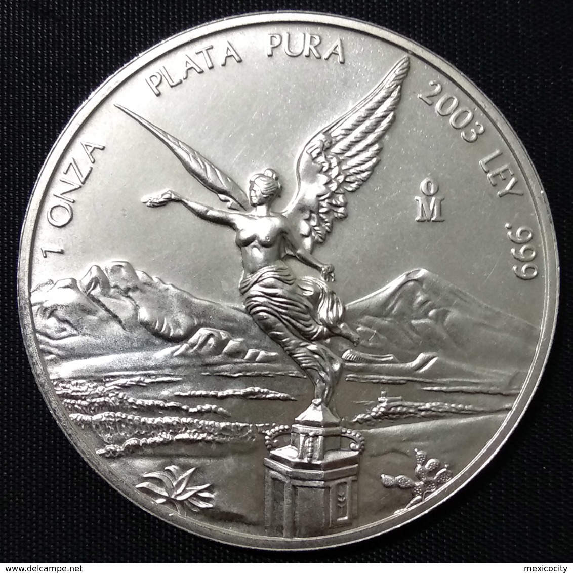MEXICO 2003 LIBERTAD 1 Ounce Piece, .999 Silver, See Images For Condition, Scarce, Bargain Priced - Mexico