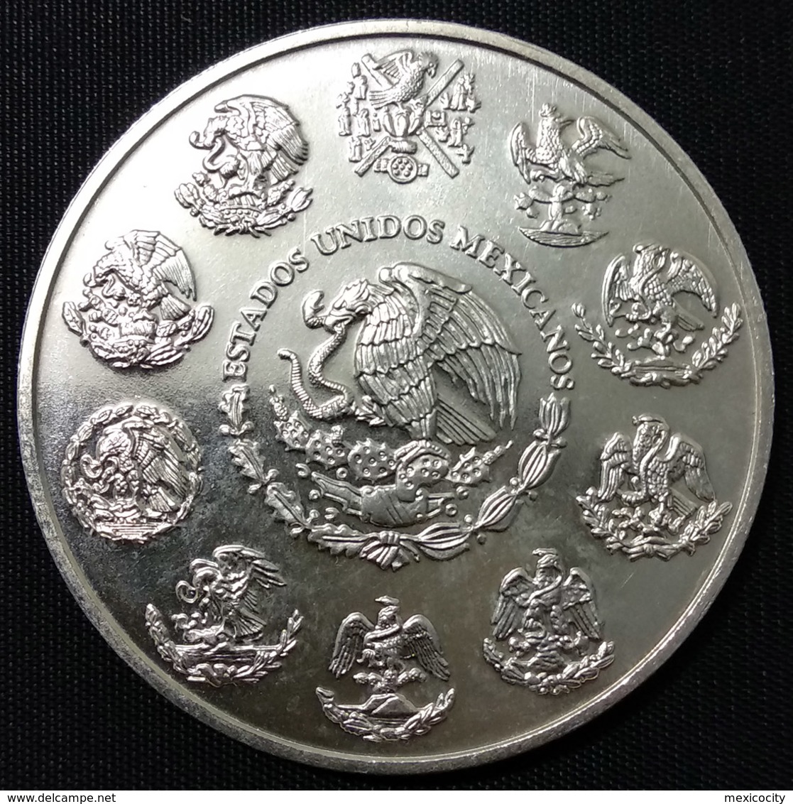 MEXICO 2003 LIBERTAD 1 Ounce Piece, .999 Silver, See Images For Condition, Scarce, Bargain Priced - Mexico