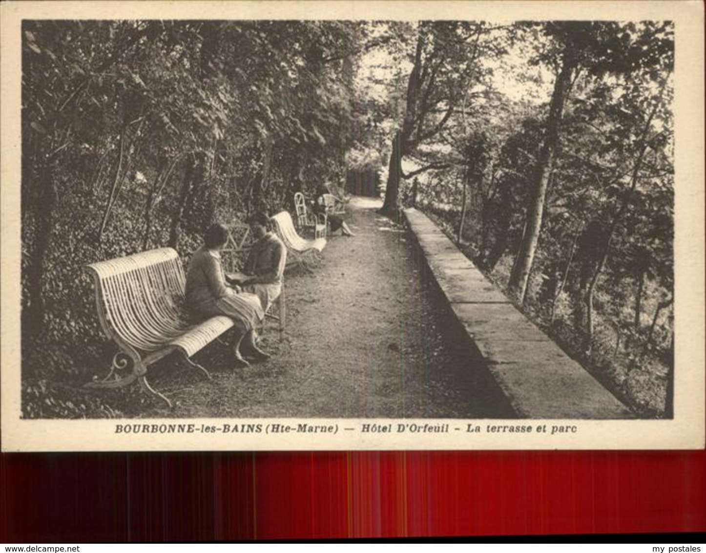 11442963 Bourbonne-les-Bains Haute Marne Hotel D'Orfeuil Terrasse Et Parc Bourbo - Autres & Non Classés