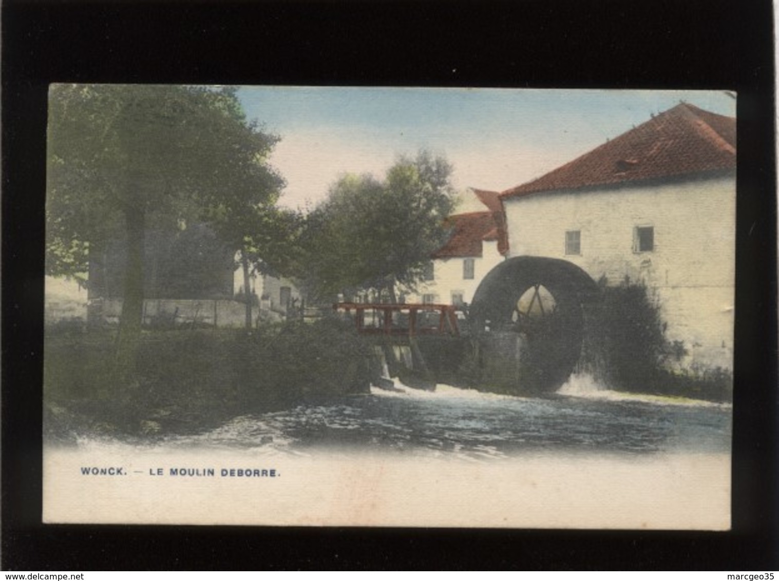 Wonck Le Moulin Deborre édit. F. Olyff Asselt Couleur - Bassenge