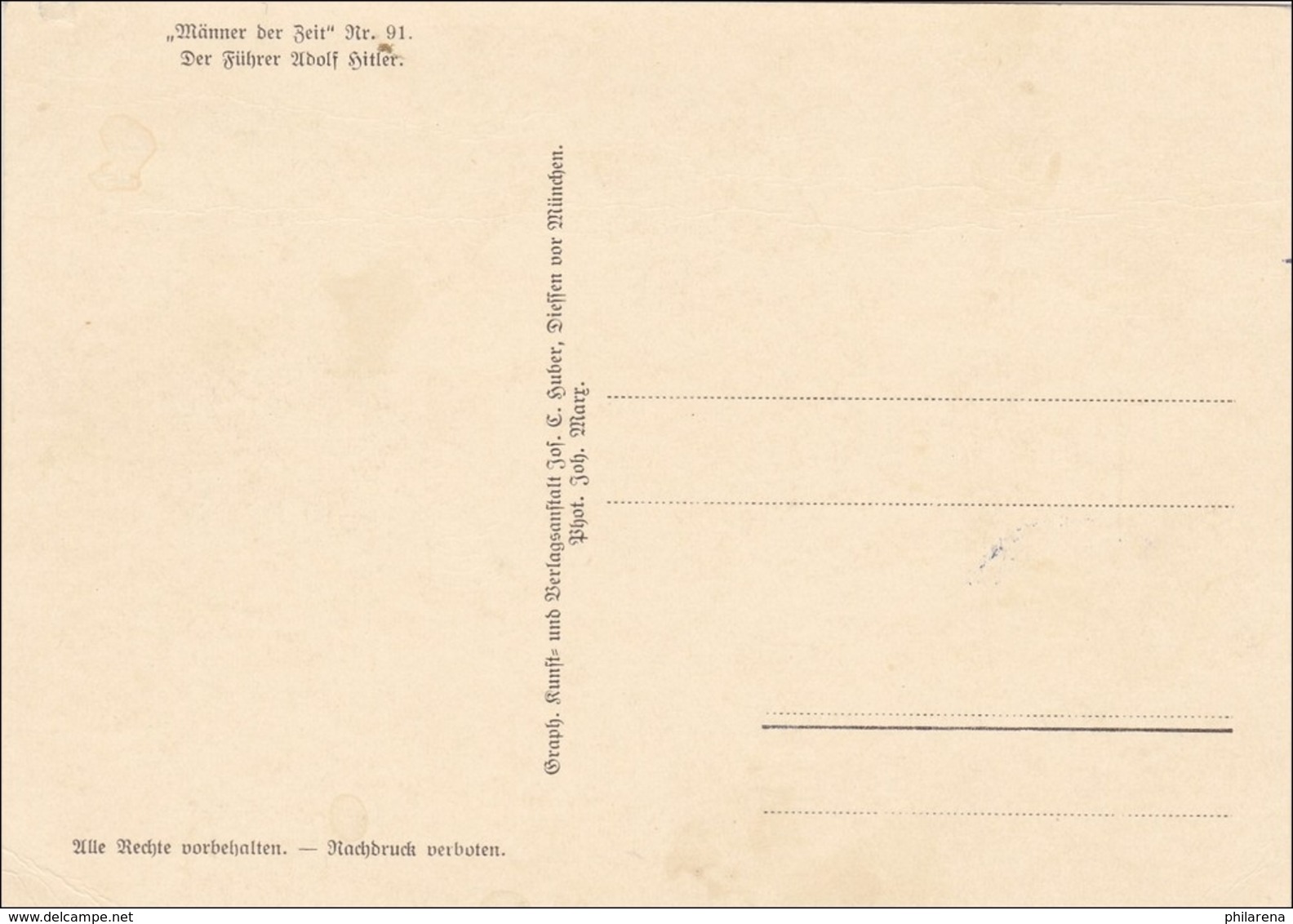 B&M: Propaganda Karte 1938 - Occupation 1938-45