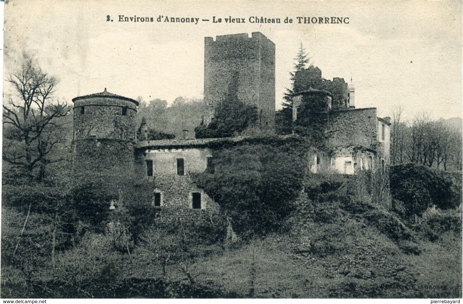 3. Environs D'Annonay. Le Vieux Château De Thorrenc. (07 Ardèche). - Autres & Non Classés