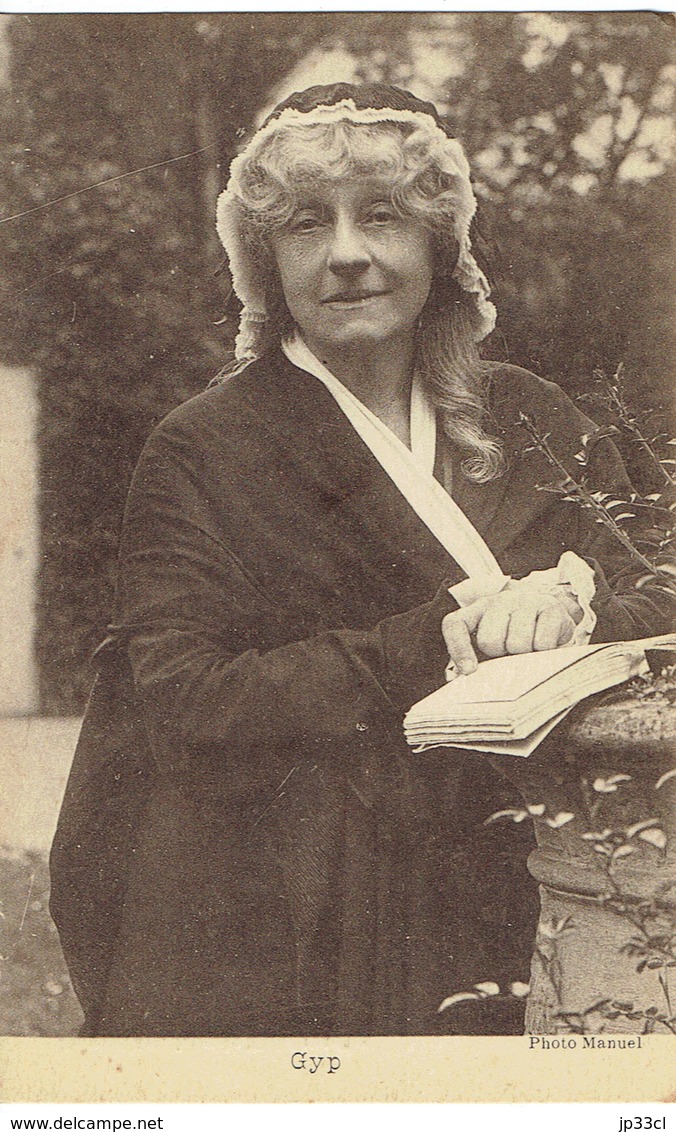 Portrait De Gyp (Sibylle Riquetti De Mirabeau, Comtesse Roger De Martel De Janville (Photo Manuel) - Ecrivains