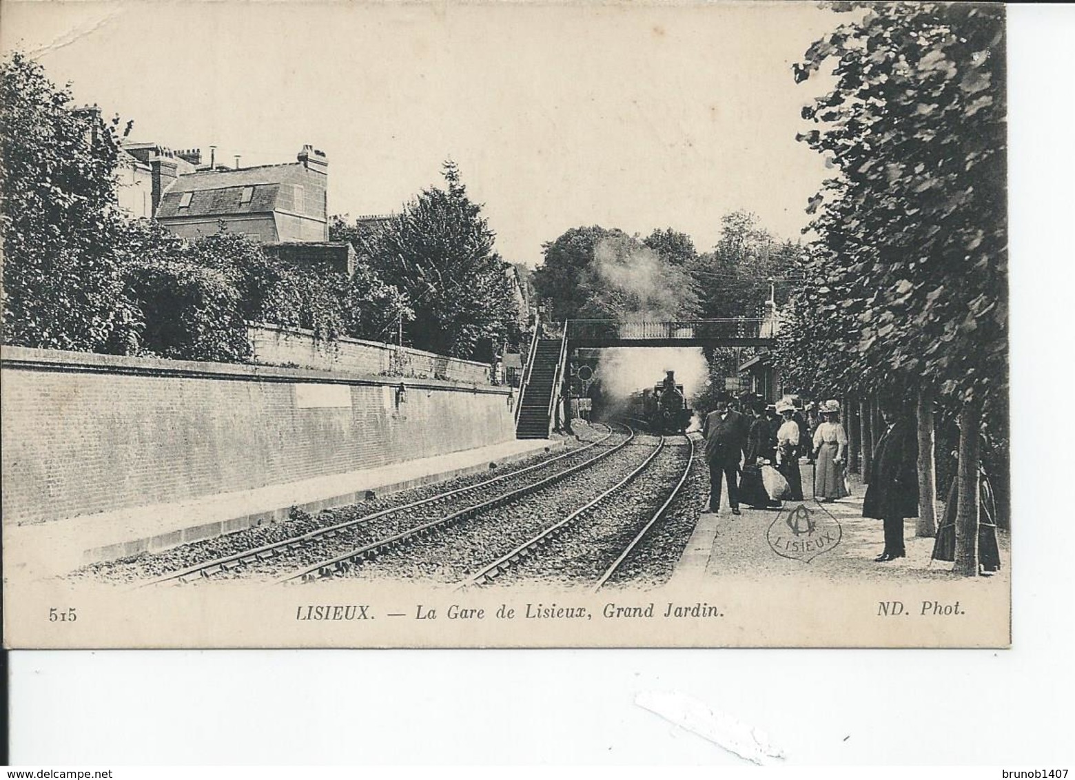 LISIEUX  La Gare Grand Jardin - Lisieux