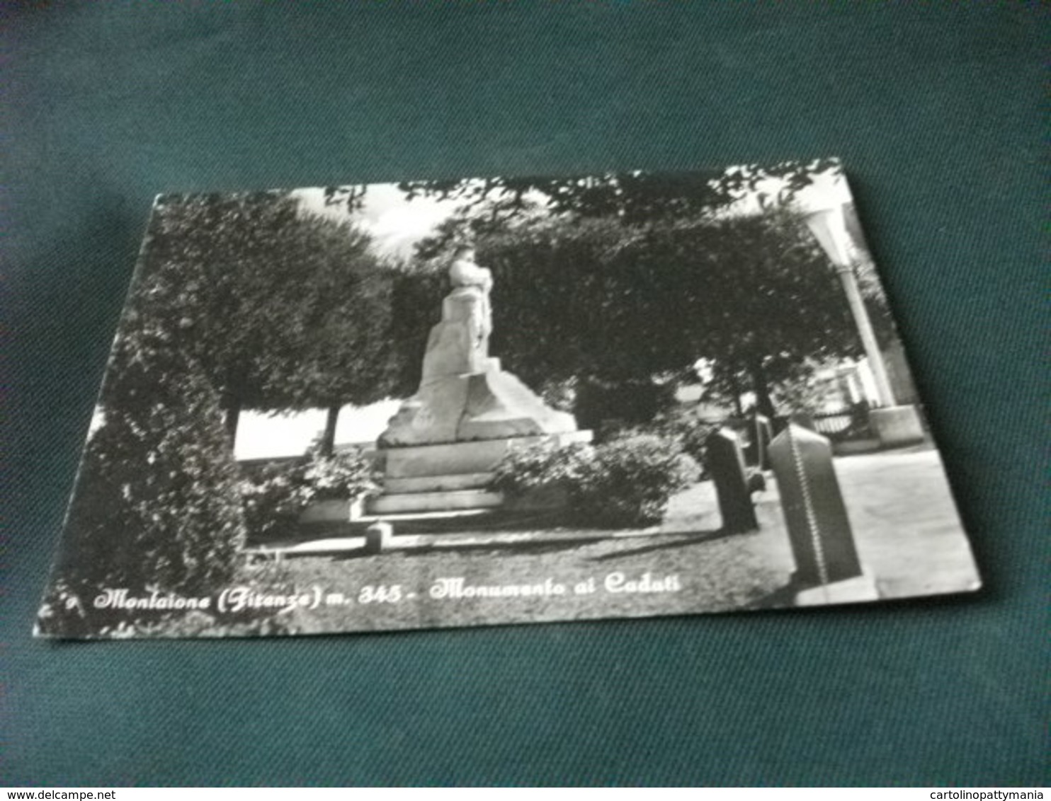 MONUMENTO AI CADUTI  MONTAIONE FIRENZE FOTO CAPONI - Monuments Aux Morts