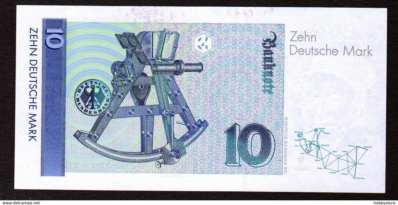 Germany 10 Mark 1993 UNC - 10 Deutsche Mark