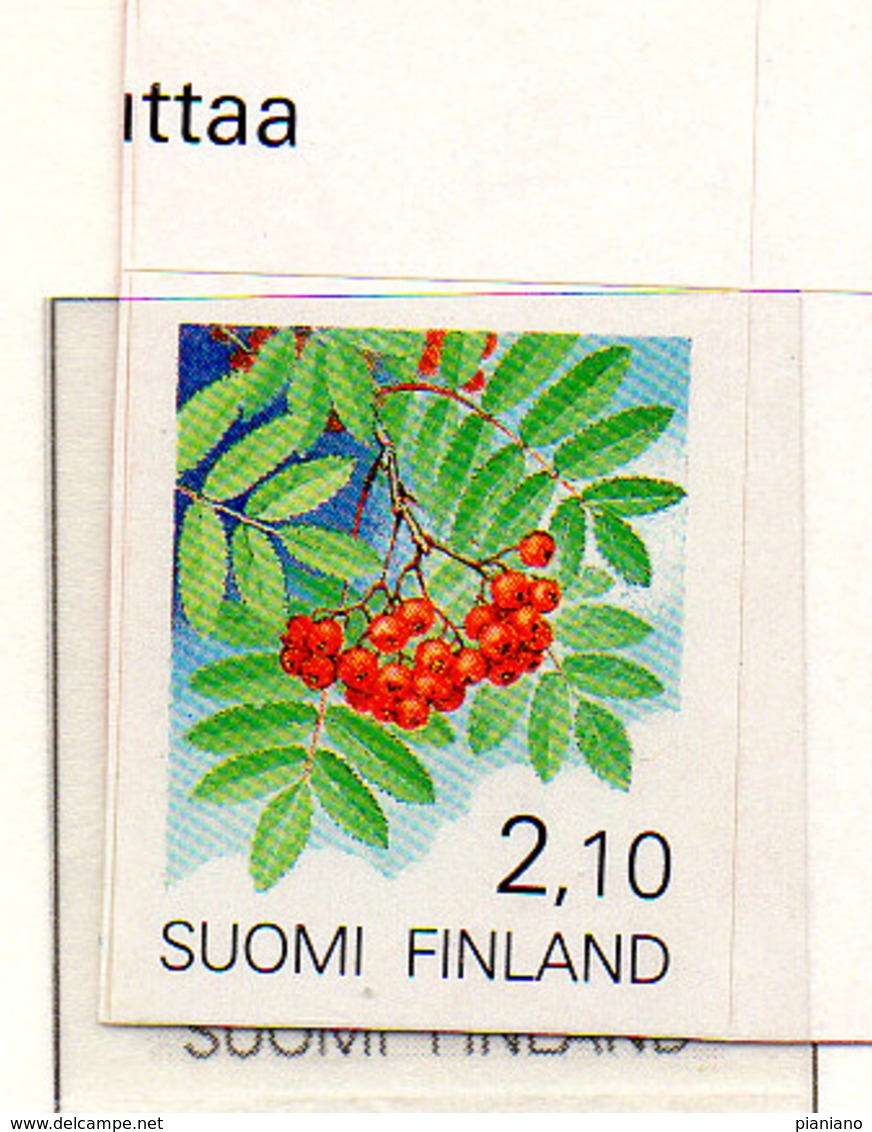 PIA - FINL  - 1990 : Piante E Fiori Delle Provincie Finlandesi - Sorbo Selvatico - Autoadesivo - (Yv 1095) - Nuovi