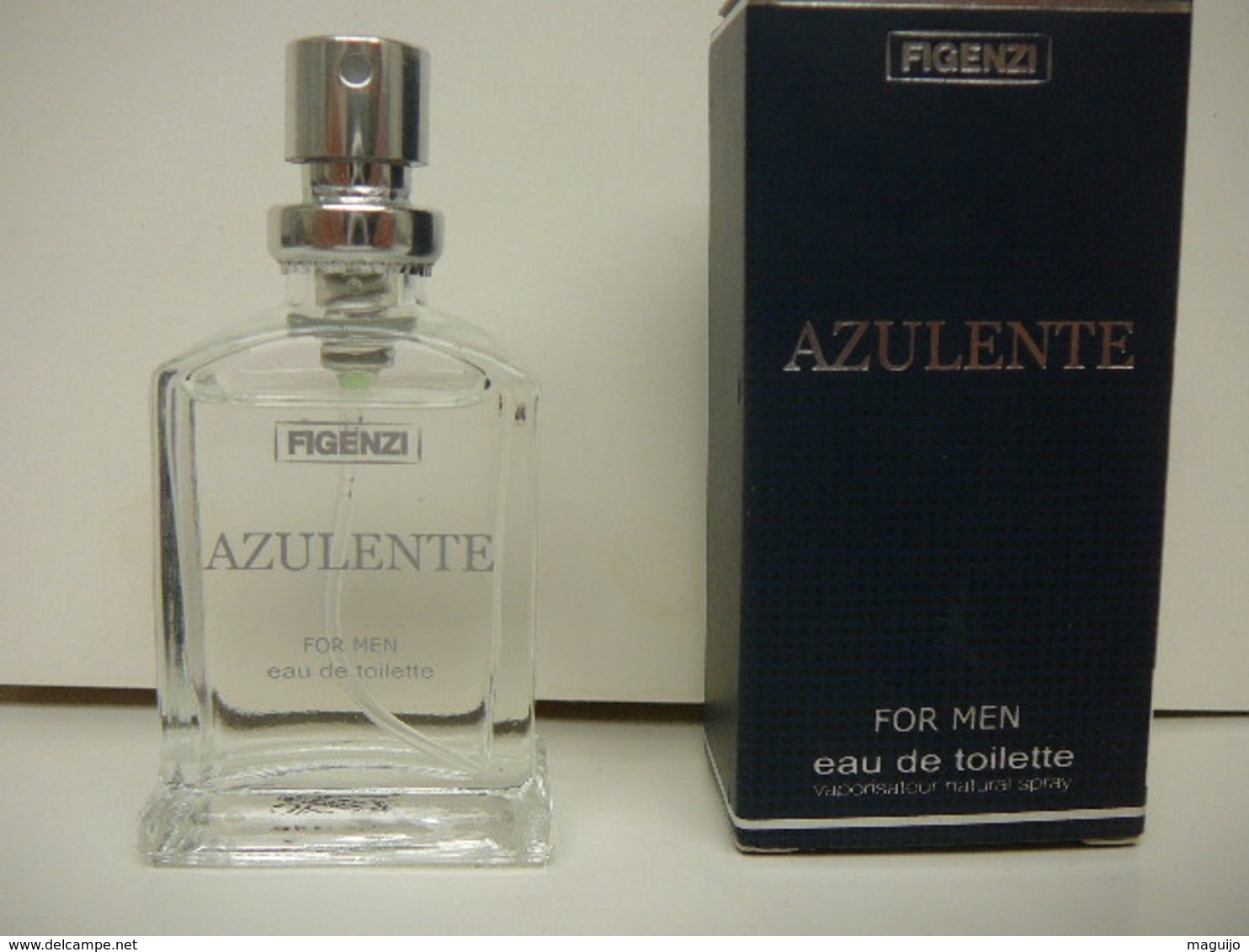 FIGENZI" AZULENTE" MINI  VAPO 15 ML EDT LIRE ET VOIR!! - Miniatures Hommes (avec Boite)