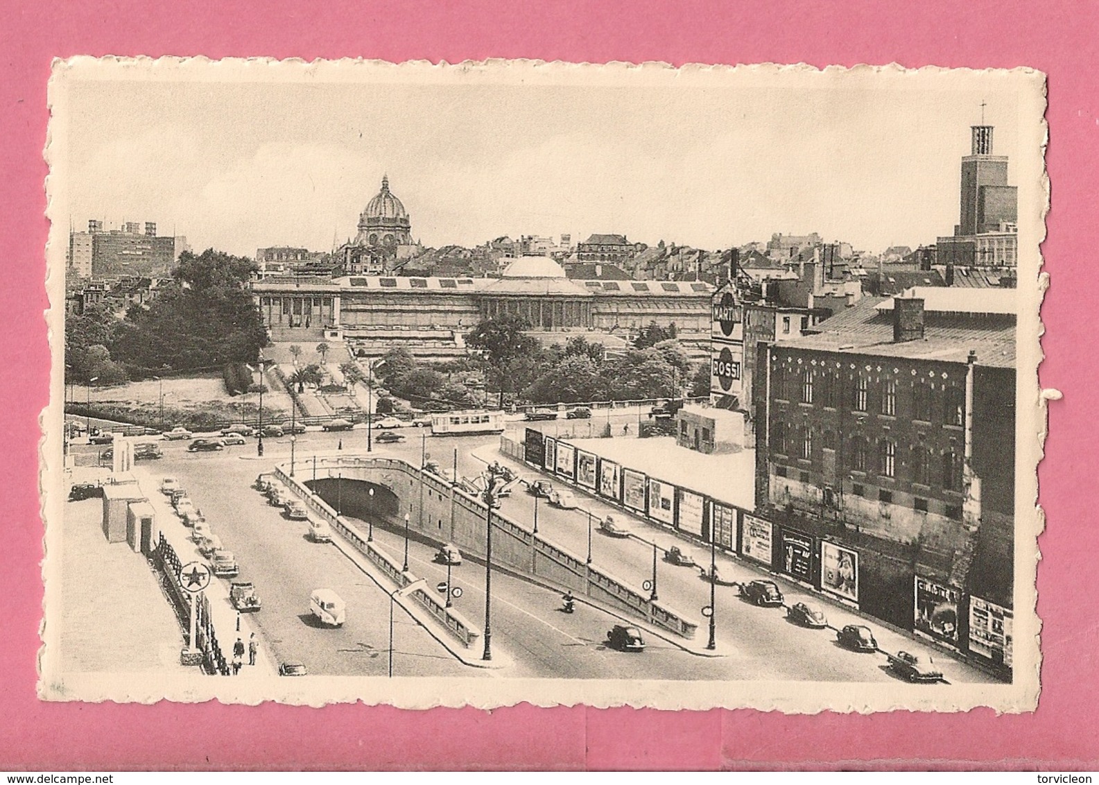 C.P. Bruxelles  - Brussel  = Boulevard  Berlaimont Et Jardin Botanique  Berlaimontlaan En Plantentuin - Avenues, Boulevards