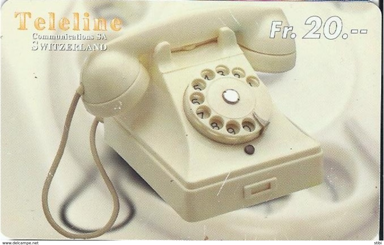 SWITZERLAND - TELELINE - TELEPHONE 4 - Surinam