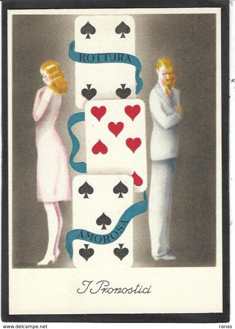 CPSM Jeu De Cartes Carte à Jouer Playing Cards Non Circulé Femme Girl Women édition BISIO GENOVA - Cartes à Jouer