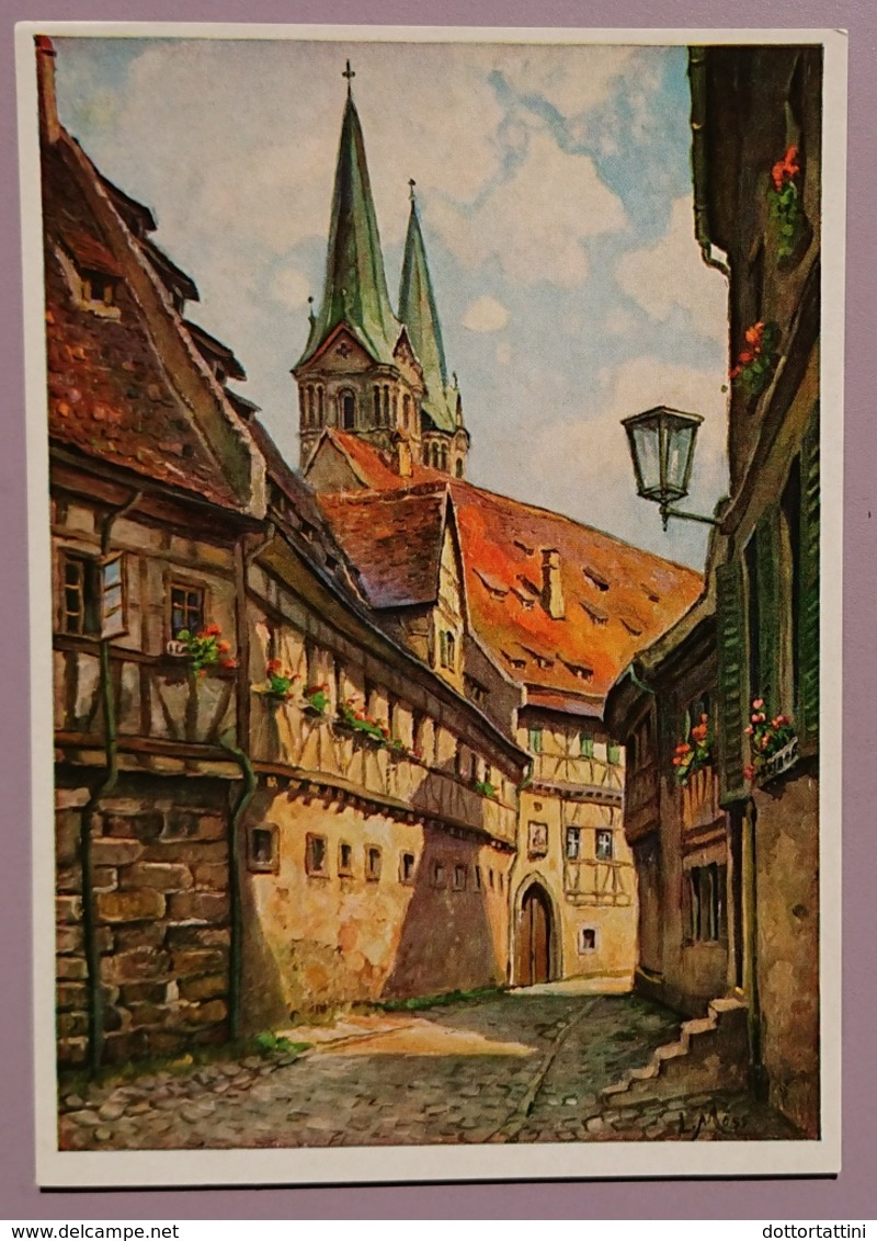 Bamberg - Domgasse - Nach Einem Originalgemalde Von Ludwig Mossler - Nv G2 - Bamberg