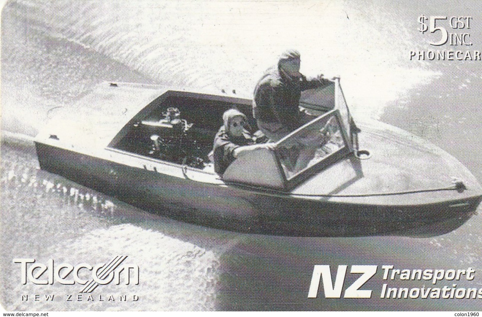 NUEVA ZELANDA. NZ-C-077. Hamilton Jet Boat. (045) - Boats