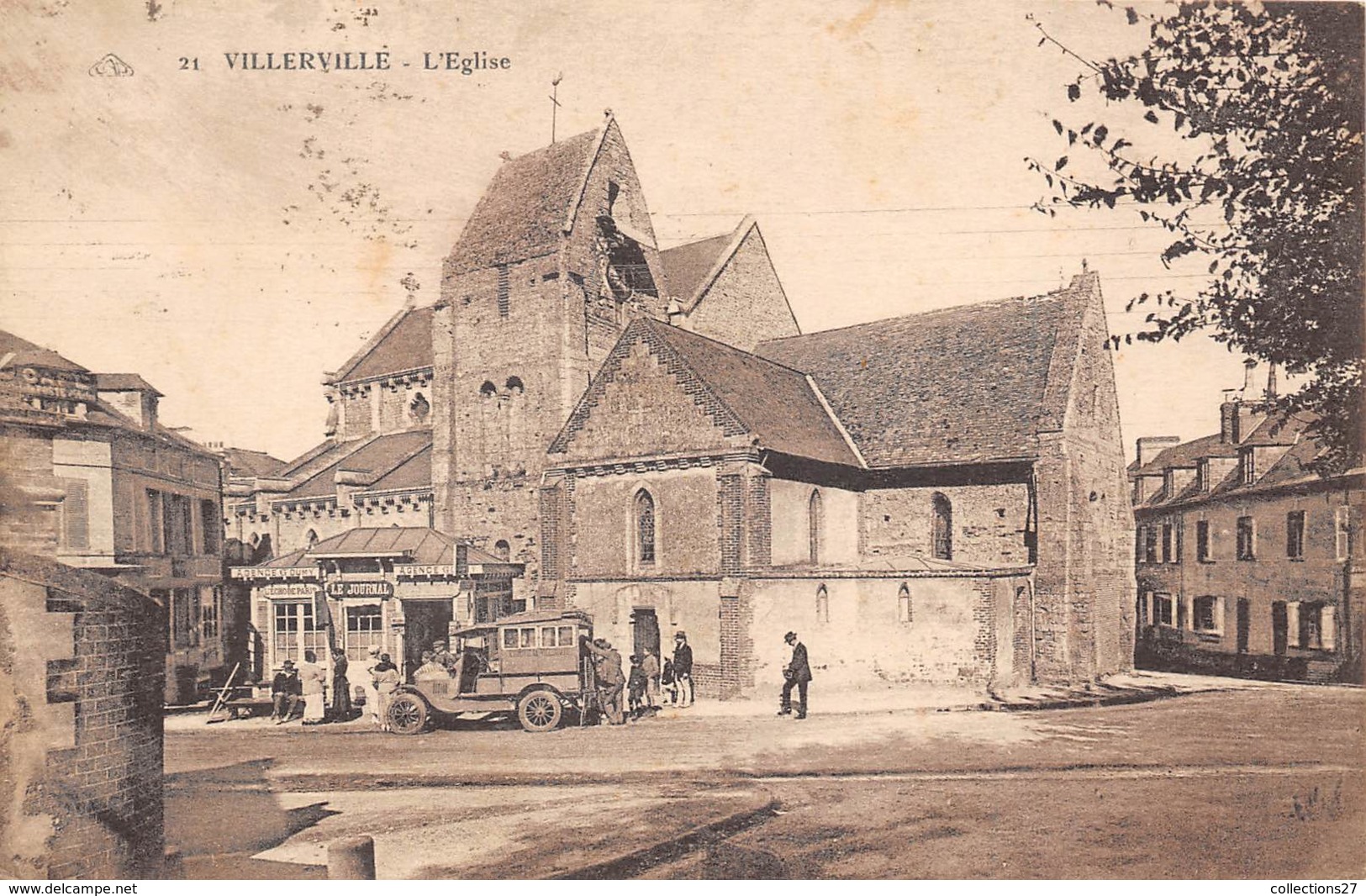 14-VILLERVILLE- L'EGLISE - Villerville