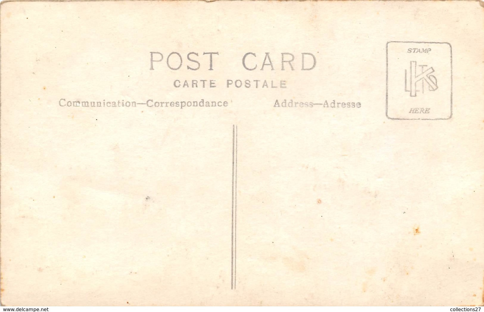 POSTE- TELEGRAPHES- TELEPHONES -CARTE-PHOTO A SITUER - Postal Services