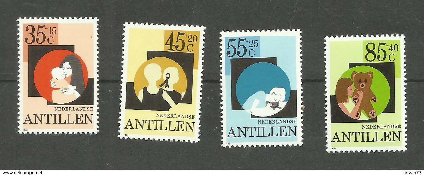 Antilles Néerlandaises N°640 à 643 Neufs**  Cote 6 Euros - Curacao, Netherlands Antilles, Aruba