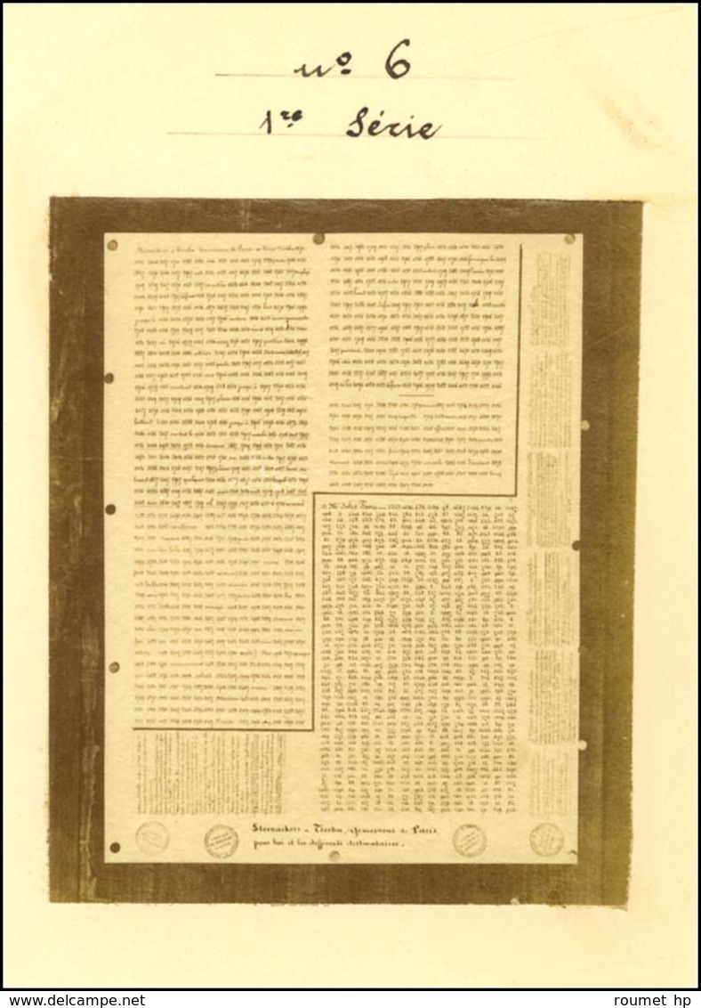 Pigeongramme 1ère Série N° 6. - TB. - Oorlog 1870