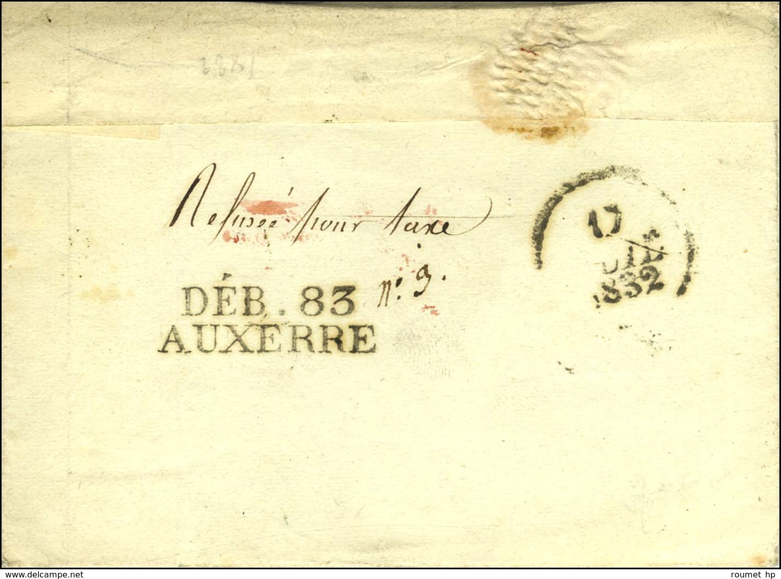 DEB. 83 / AUXERRE. 1832. - SUP. - R. - Altri & Non Classificati