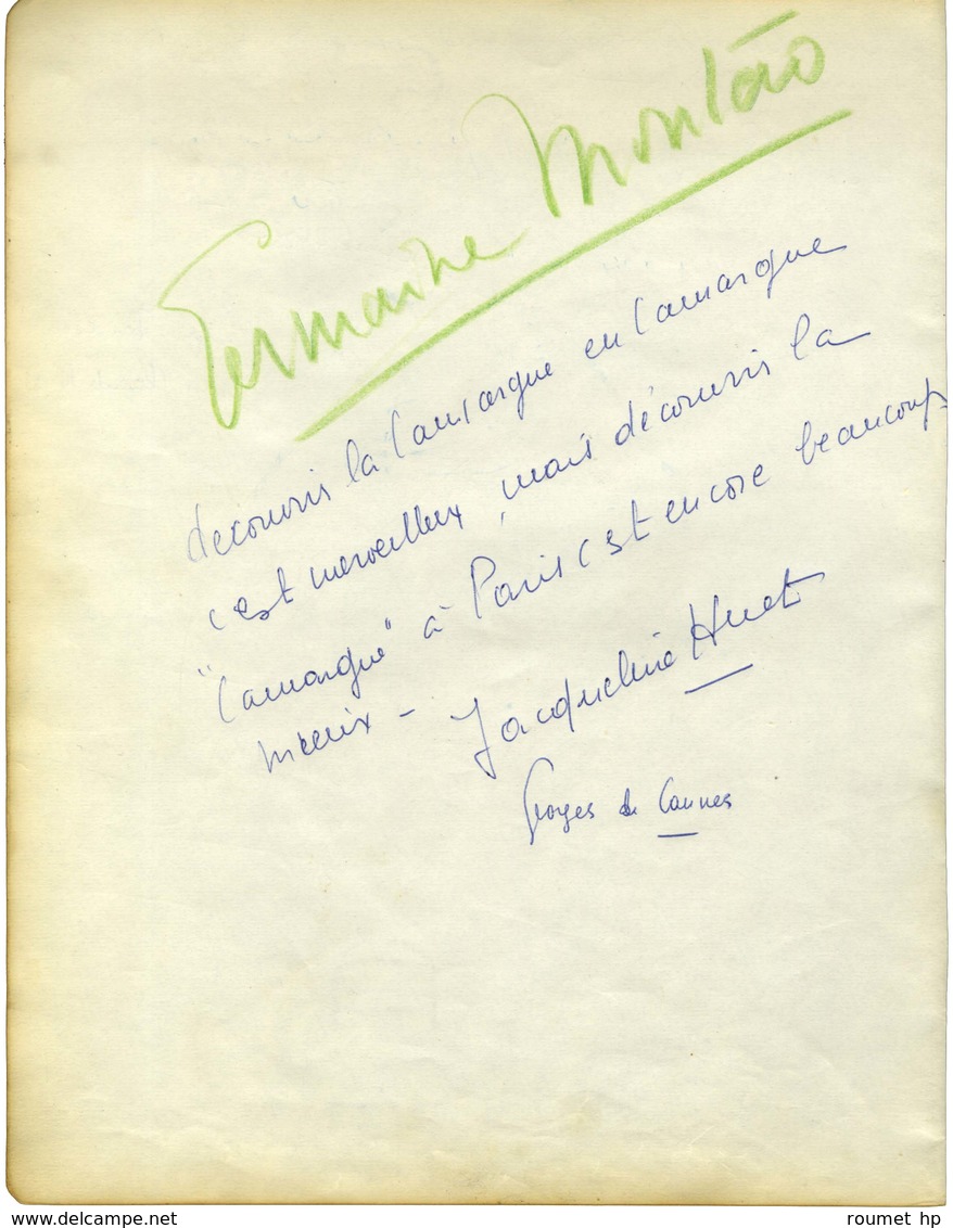 IONESCO Eugène (1909-1994), Dramaturge Et écrivain Roumano-français. - Otros & Sin Clasificación
