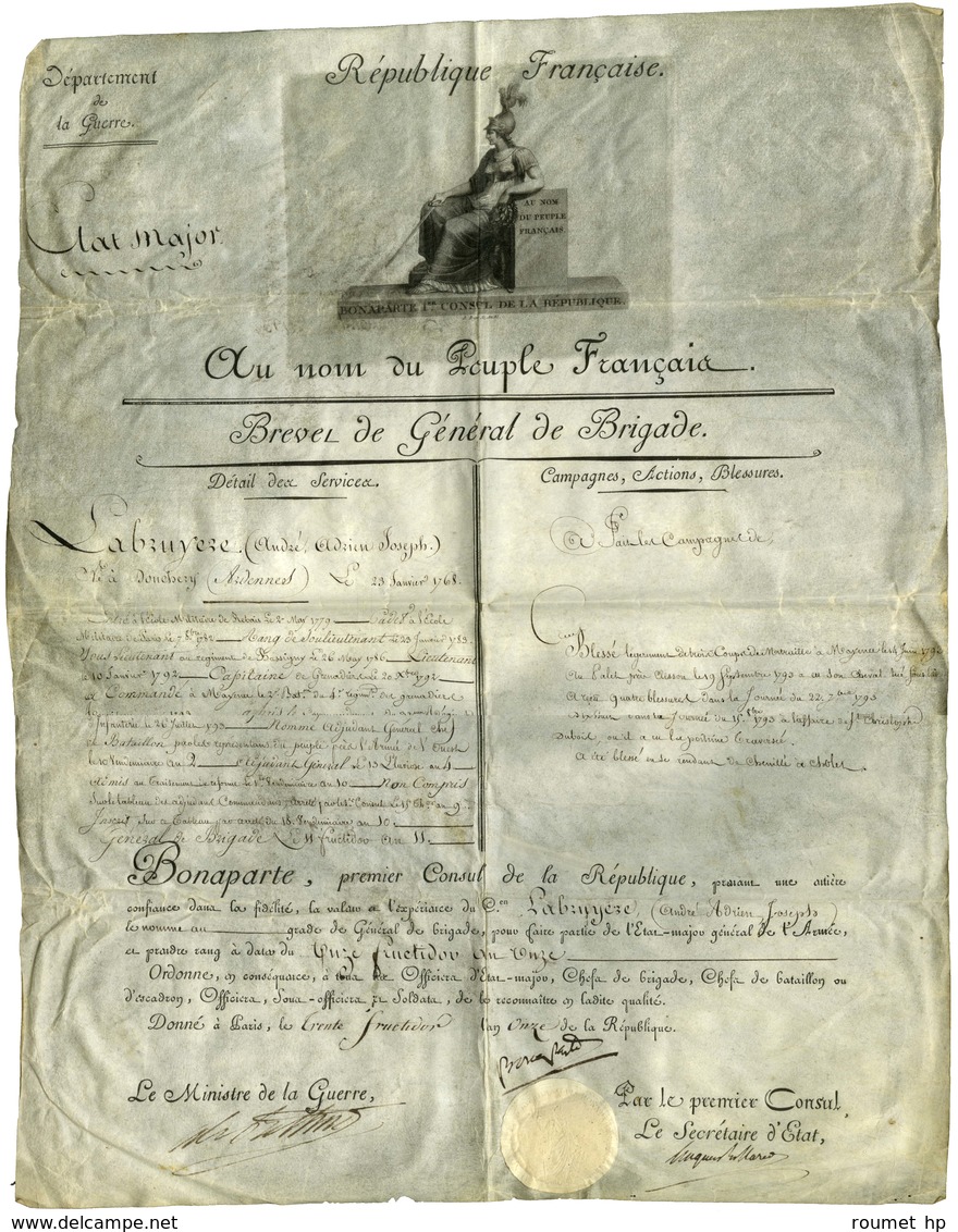 NAPOLÉON 1er, Napoléon Bonaparte (1769-1821), Premier Consul Puis Empereur Des Français. - Other & Unclassified