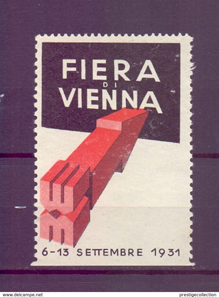 CINDERELLA ERINNOFILIA FIERA DI VIENNA 1931 (GIUGN1900B17) - Erinnofilia