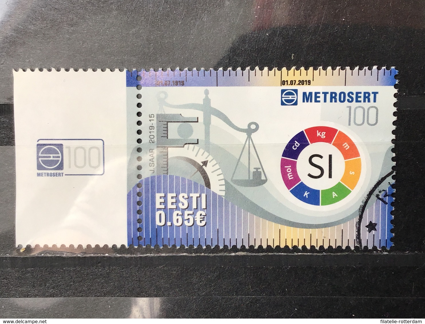 Estland / Estonia - 100 Jaar Metrosert SI (0.65) 2019 - Estonia