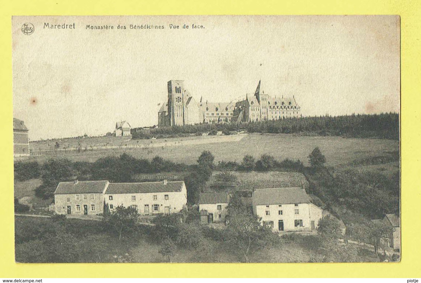 * Maredret (Anhée - Namur - La Wallonie) * (Nels, Edition Hotel De Belle Vue Maredsous) Monastère Bénédictines, Couvent - Anhée