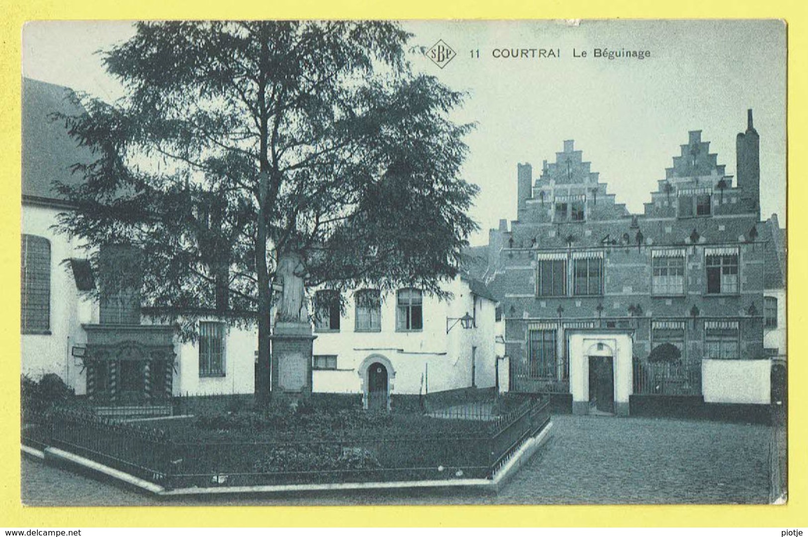 * Kortrijk - Courtrai (West Vlaanderen) * (SBP, Nr 11) Le Béguinage, Begijnhof, Klooster, Couvent, TOP, Unique, Rare - Kortrijk