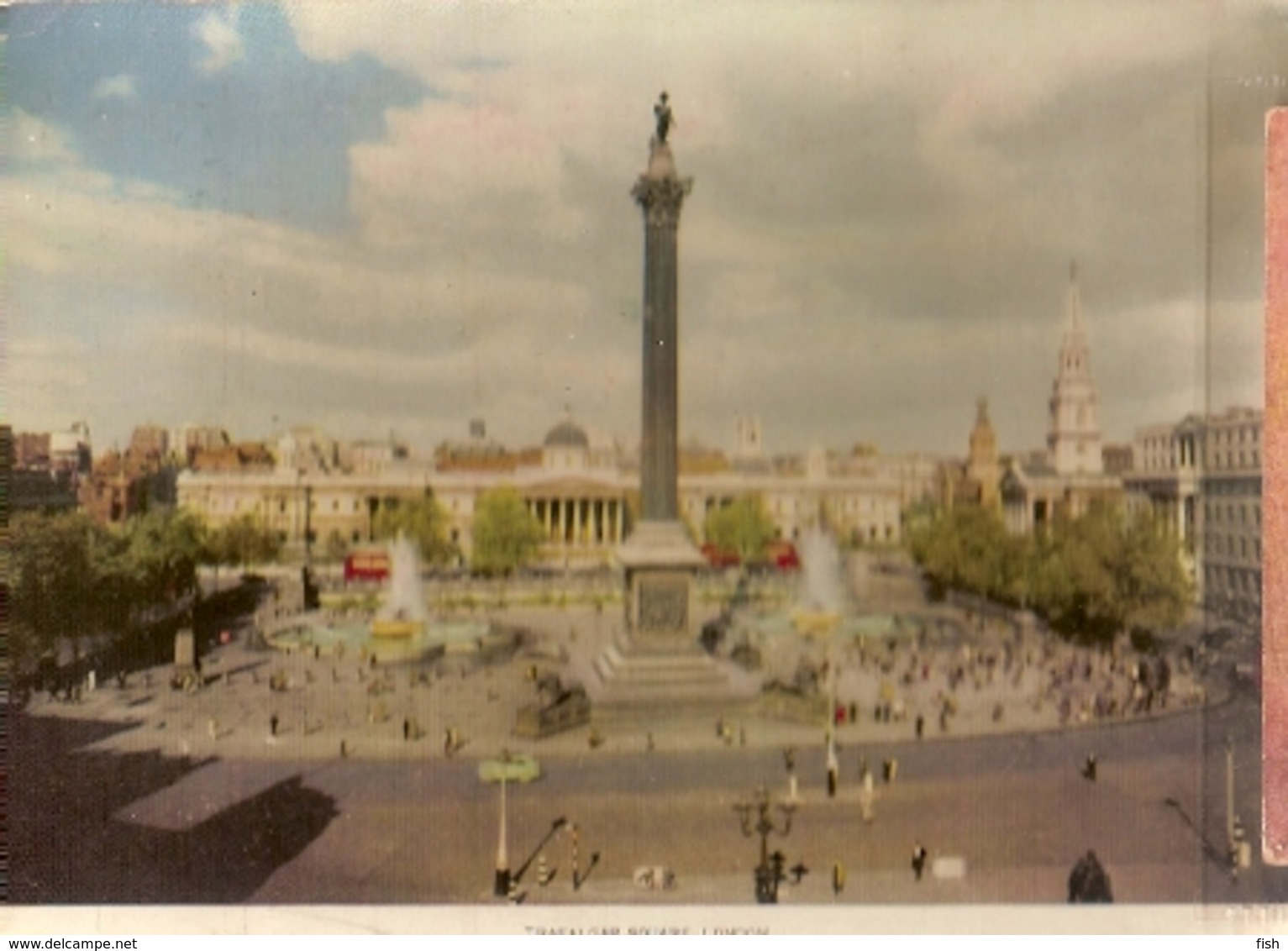 Great Britain & Marcofilia, Trafalgar Square, Pentotal Sódico, London To Lisboa Portugal 1966 (6868) - Lettres & Documents