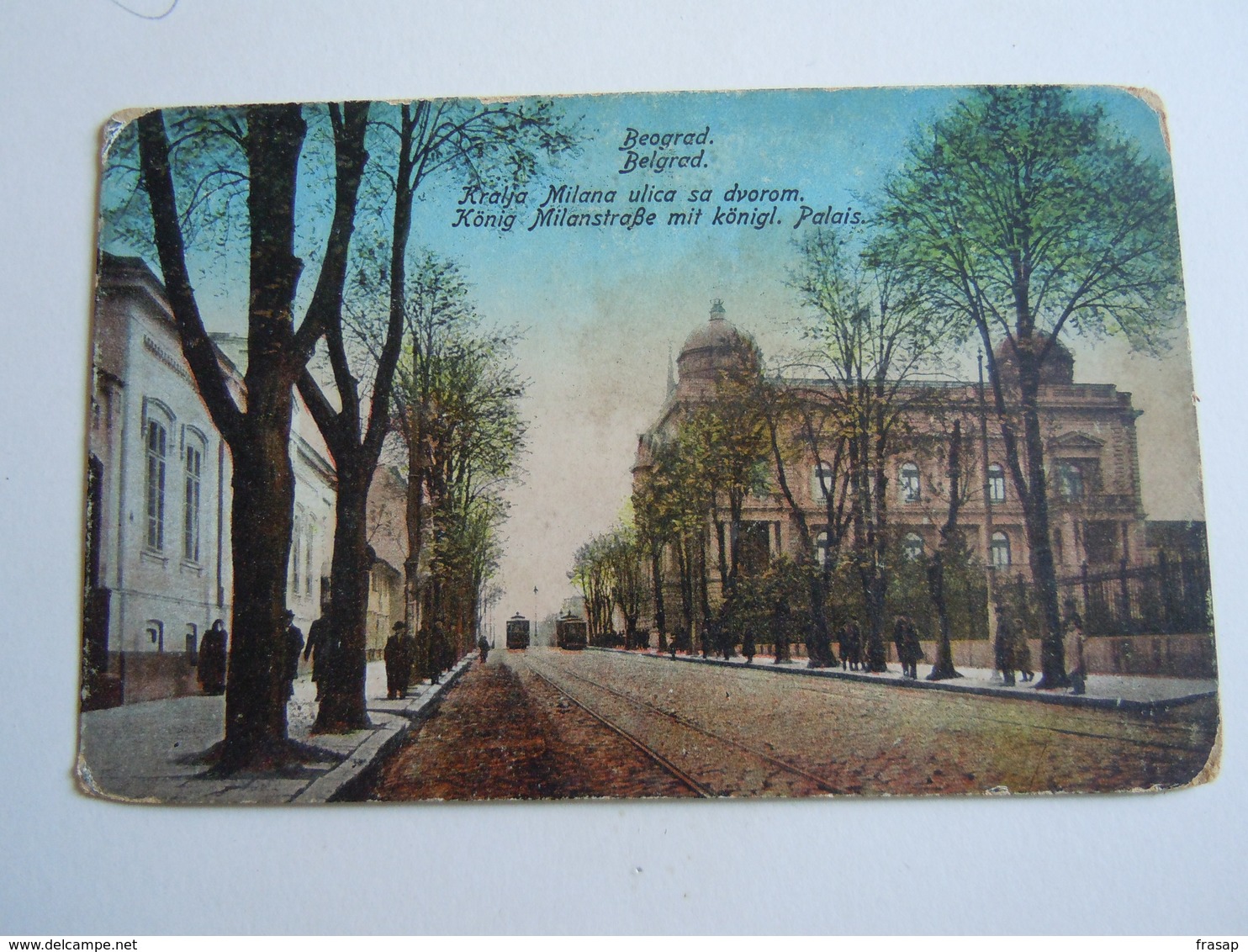 BELGRAD TRAMWAY   Cartolina Postcard - Serbia