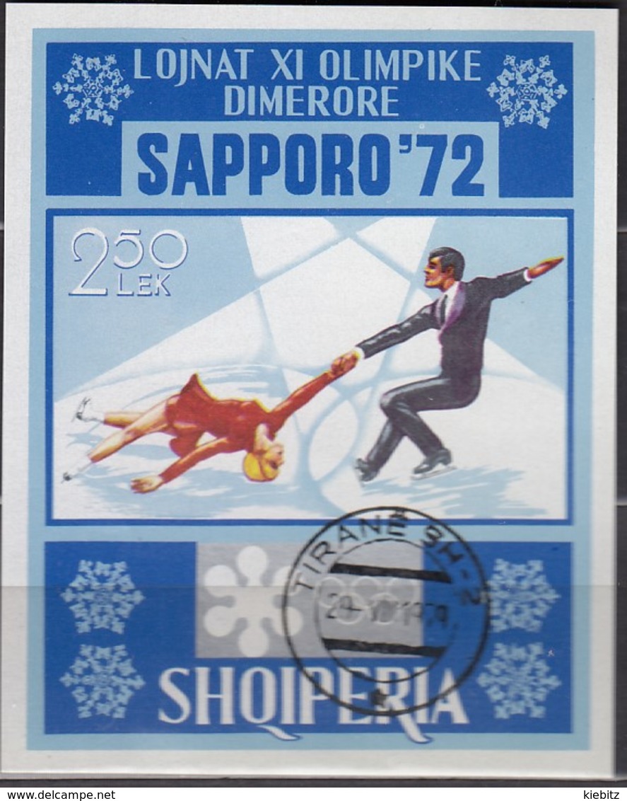 1972 SAPPORO - Albanien - MiNr: Block 44 - Winter 1972: Sapporo