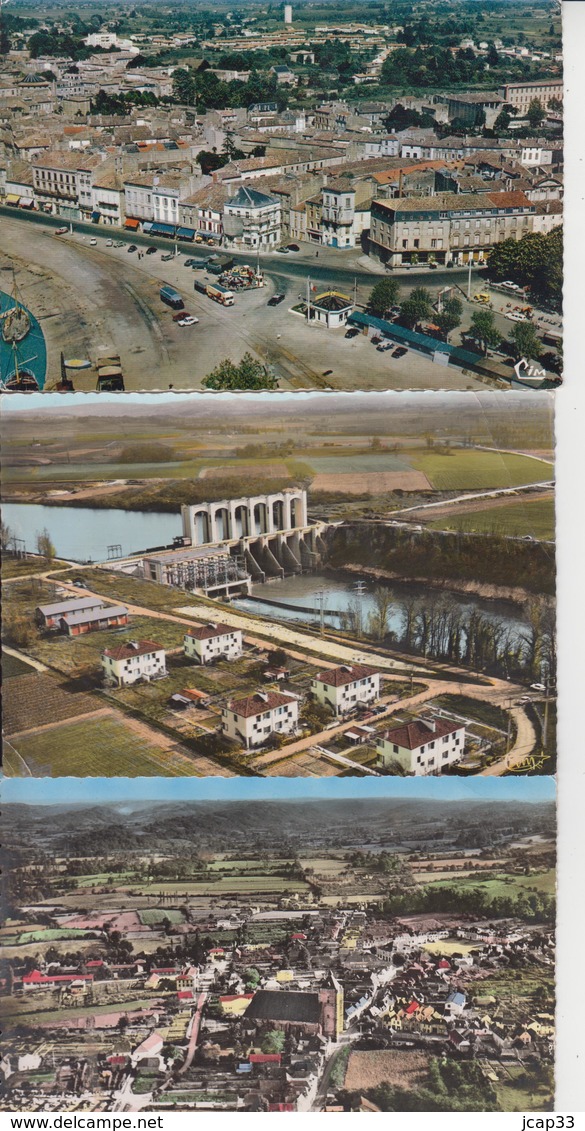 LOT DE 90 CARTES ANN 50/70 (Bords Dentelés) -  écrites Et Non écrites - Pas De Paris, Lourdes ... Qqes Ex En Scan  - - 5 - 99 Postcards