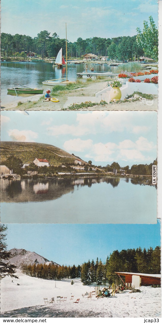 LOT DE 90 CARTES ANN 50/70 (Bords Dentelés) -  écrites Et Non écrites - Pas De Paris, Lourdes ... Qqes Ex En Scan  - - 5 - 99 Postkaarten