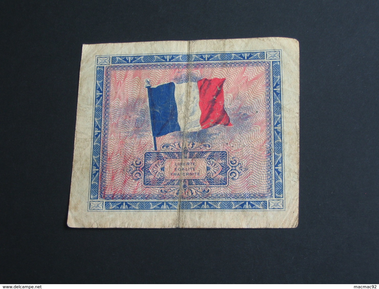 10 Francs - DRAPEAU FRANCE - Billet Du Débarquement -  Sans Série  **** EN ACHAT IMMEDIAT ****. - 1944 Flag/France