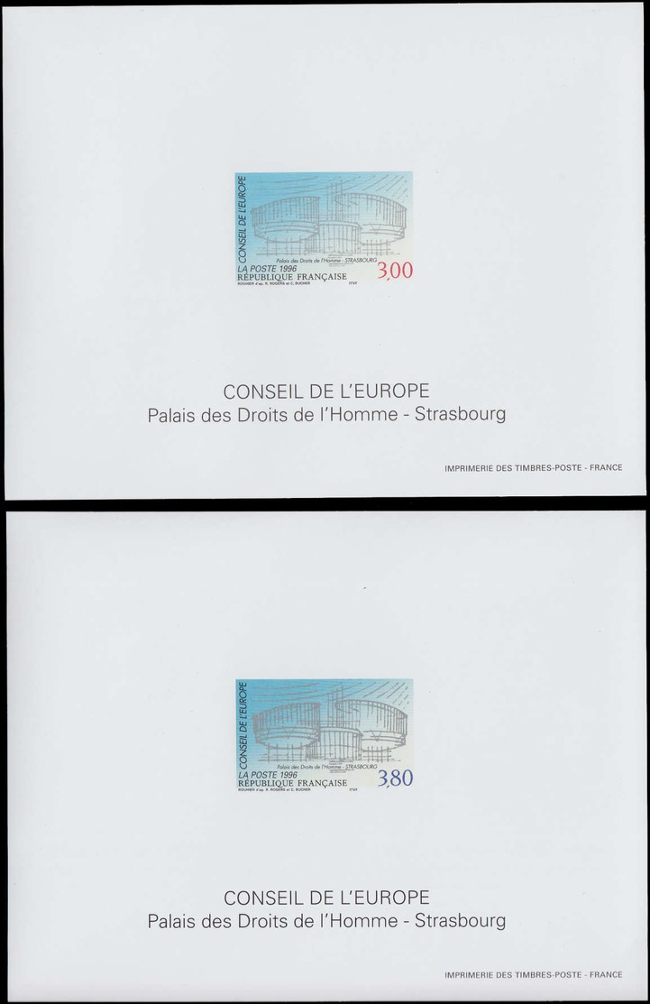 EPL FRANCE - Service - Collection complète "Conseil de l'Europe", 1958/1966, 16/21 + 27/35 + 46/49 + 53/55 + 58/59 + 63/