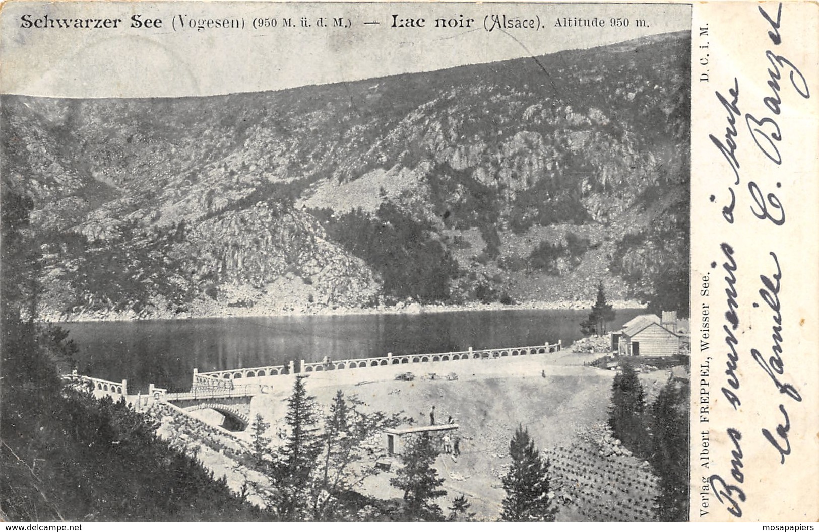 Lac Noir - 1902 - Alsace