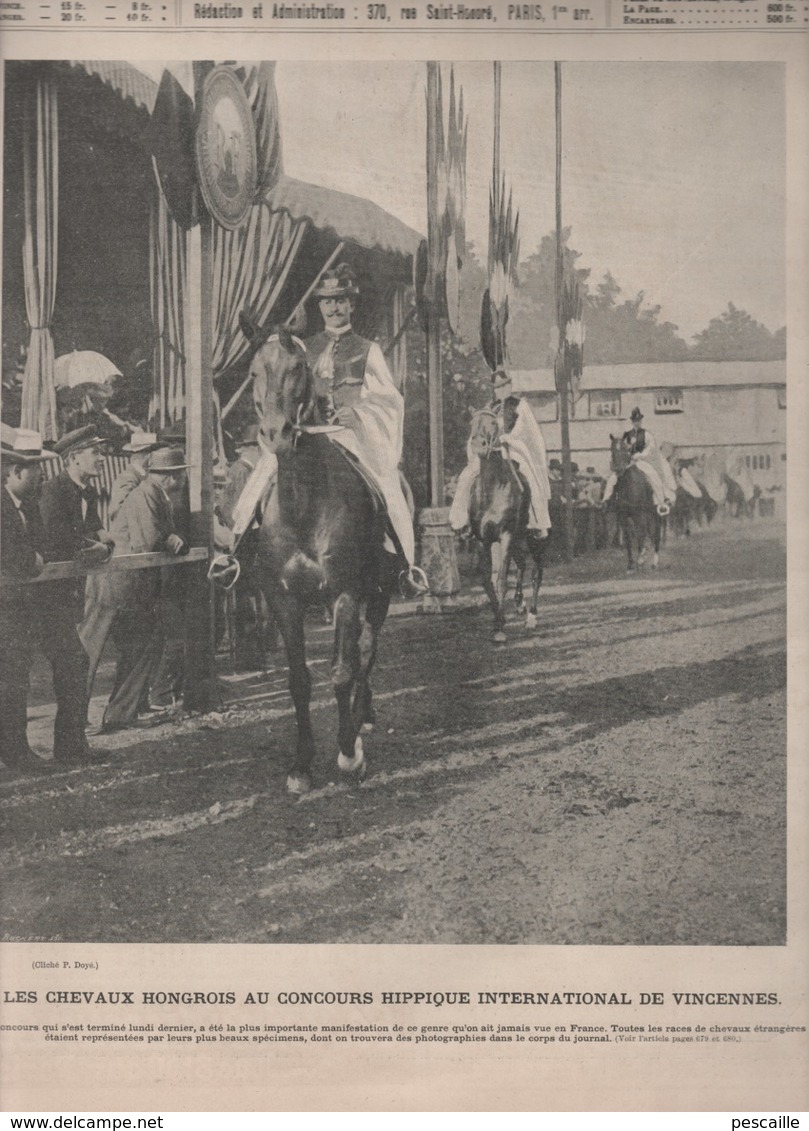 LA VIE AU GRAND AIR 16 09 1900  CHASSE AU LION - ROULEURS DE TONNEAU - CALAIS DOUVRES A LA NAGE - CYCLISME - ROI LAOS - 1900 - 1949