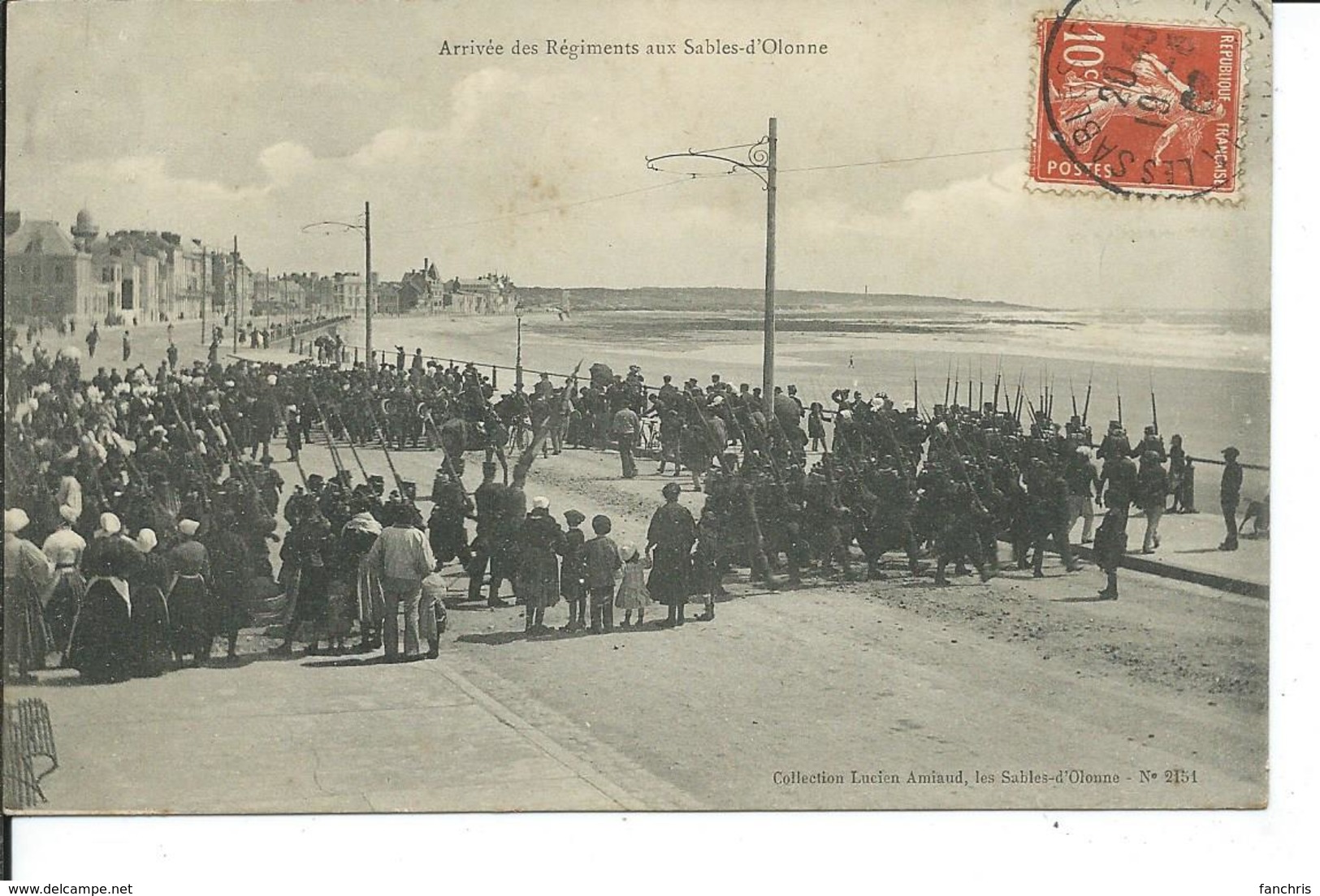 Arrivée Des Régiments Aux Sables D'Olonne - Sables D'Olonne