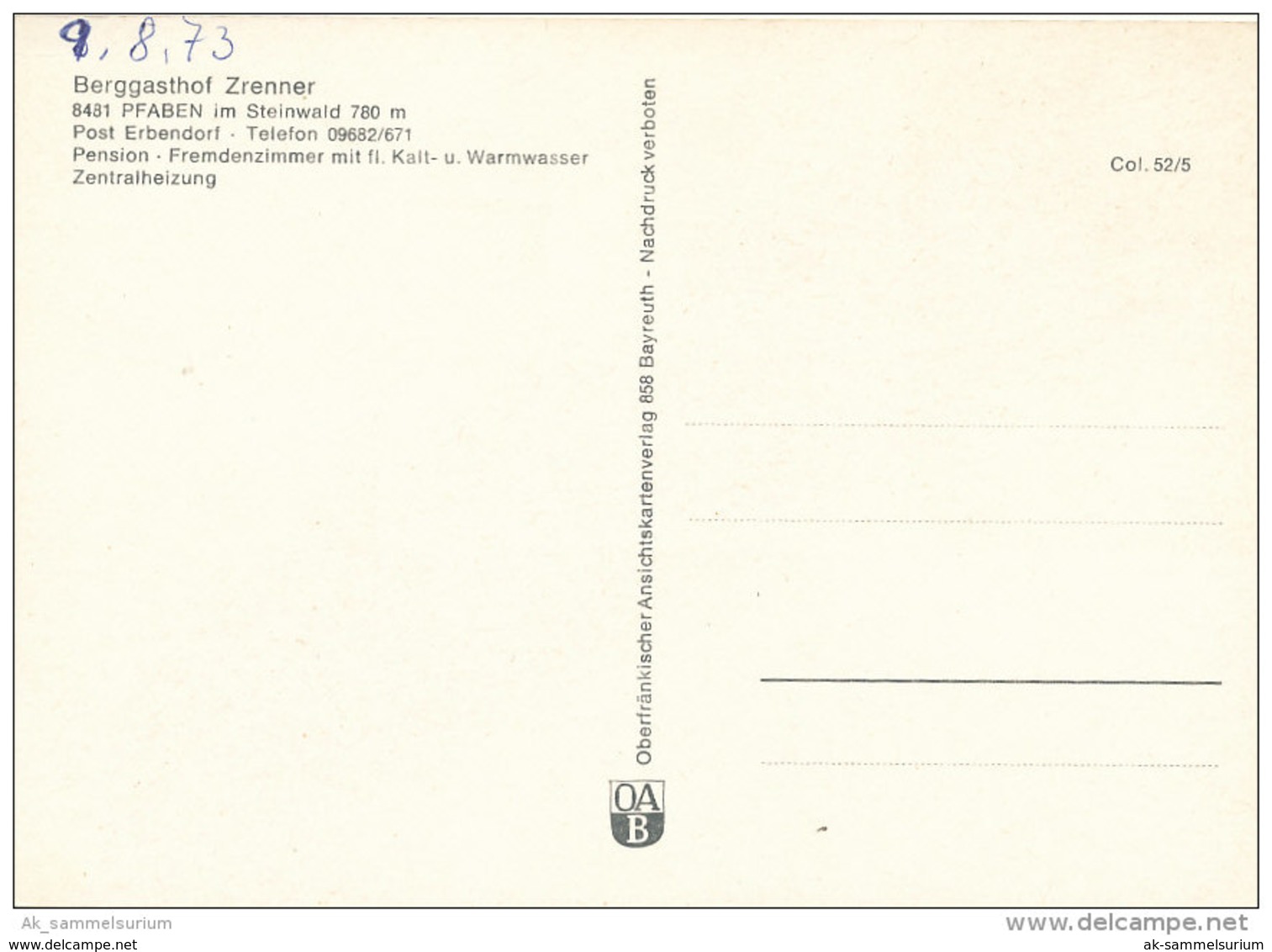 Pfaben / Erbendorf / Tirschenreuth (D-A173) - Tirschenreuth