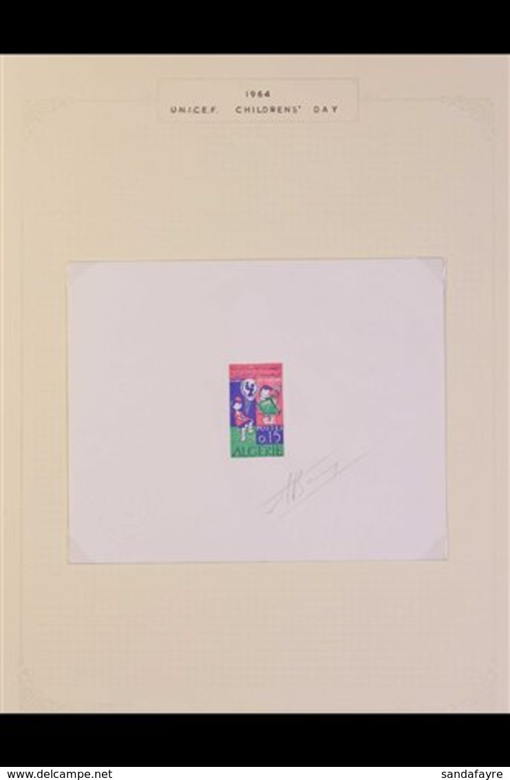1964 15c Children's Charter (as Yvert 404, SG 441) Signed DIE PROOF In Issued Colours. For More Images, Please Visit Htt - Autres & Non Classés