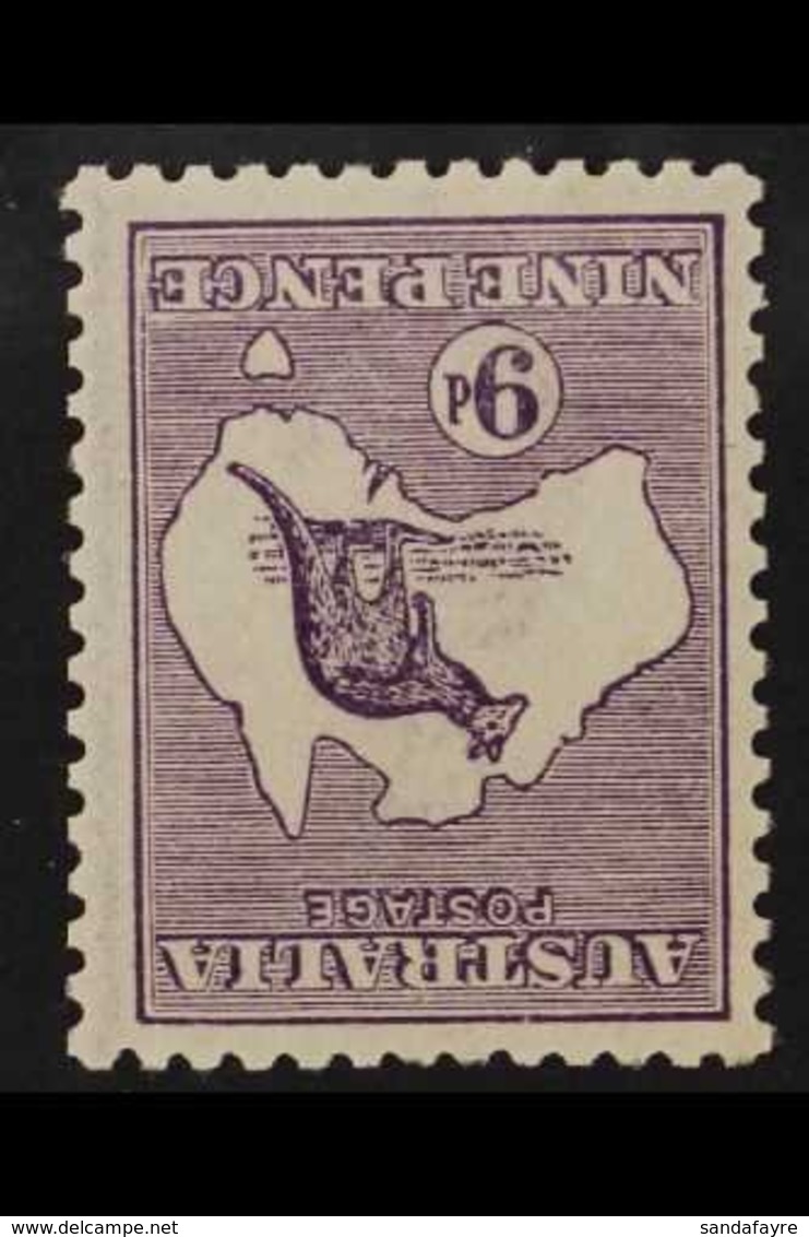 1915-27 9d Violet, Die IIB, WATERMARK INVERTED, SG 39bw, Never Hinged Mint, Fine Example. For More Images, Please Visit  - Autres & Non Classés