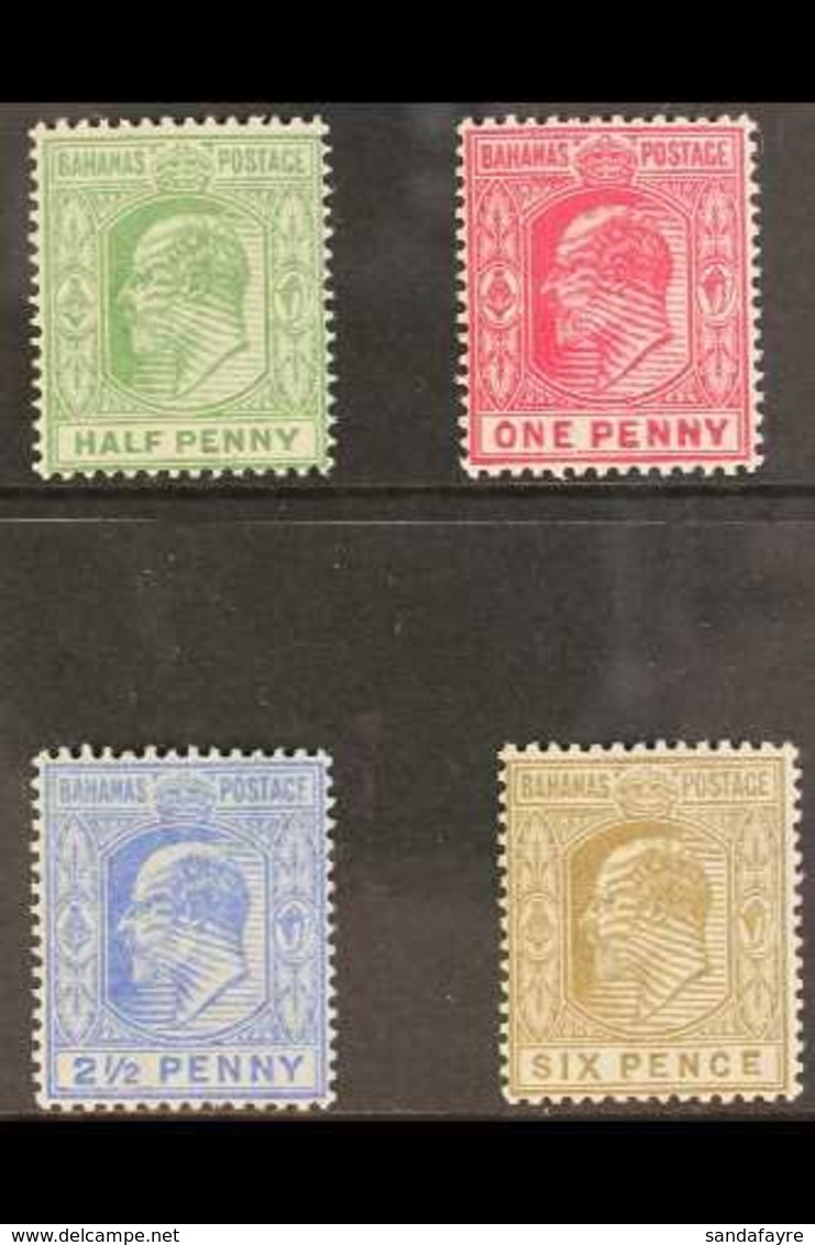 1906-11 KEVII MCA Wmk Set, SG 71/74, Fine Mint (4 Stamps) For More Images, Please Visit Http://www.sandafayre.com/itemde - Autres & Non Classés