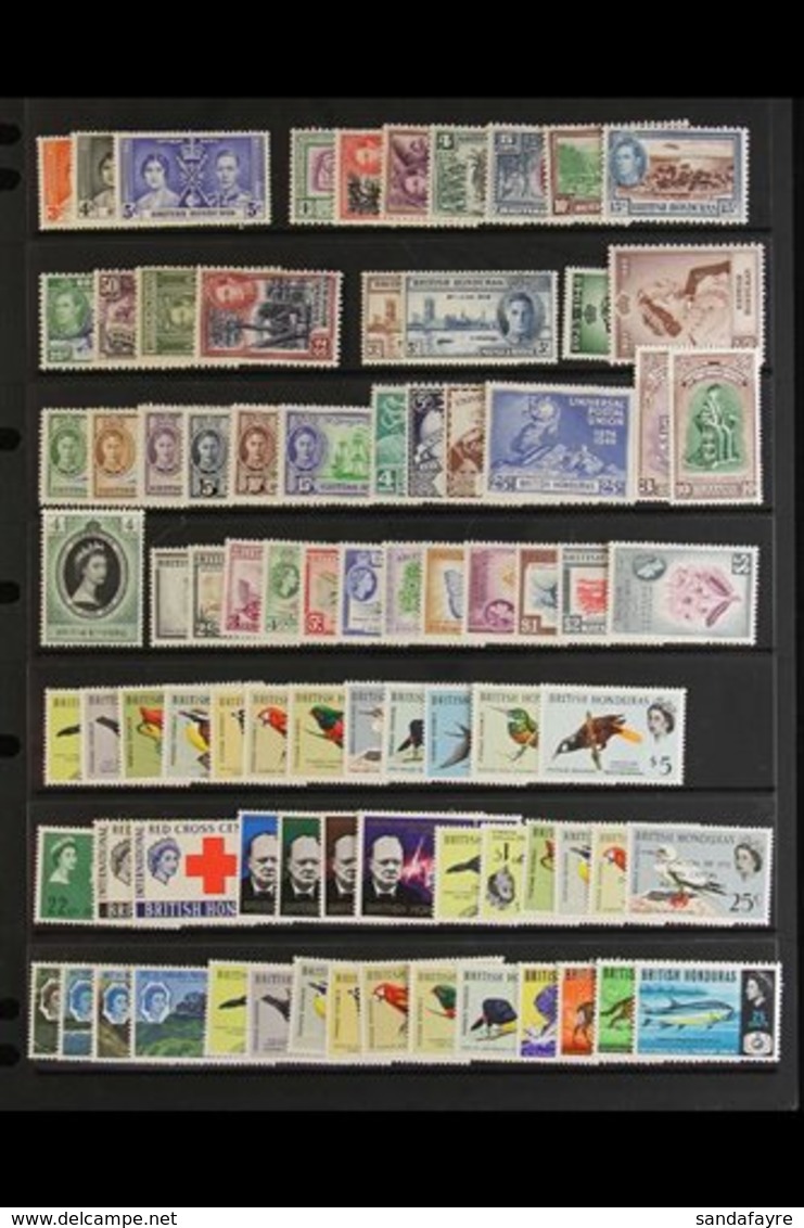 1937-73 FINE MINT COLLECTION Incl. 1938-47 Set To $2, 1948 Wedding, 1953-62 Set, 1962 Birds Set, And Many Other Sets. (a - British Honduras (...-1970)